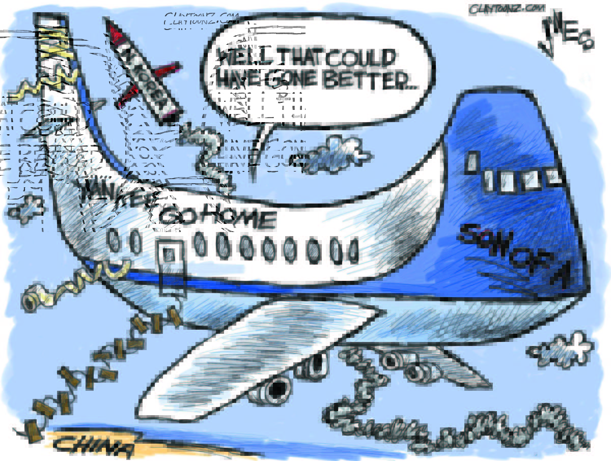 CARTOON: Air Force Funk - The Independent | News Events Opinion More