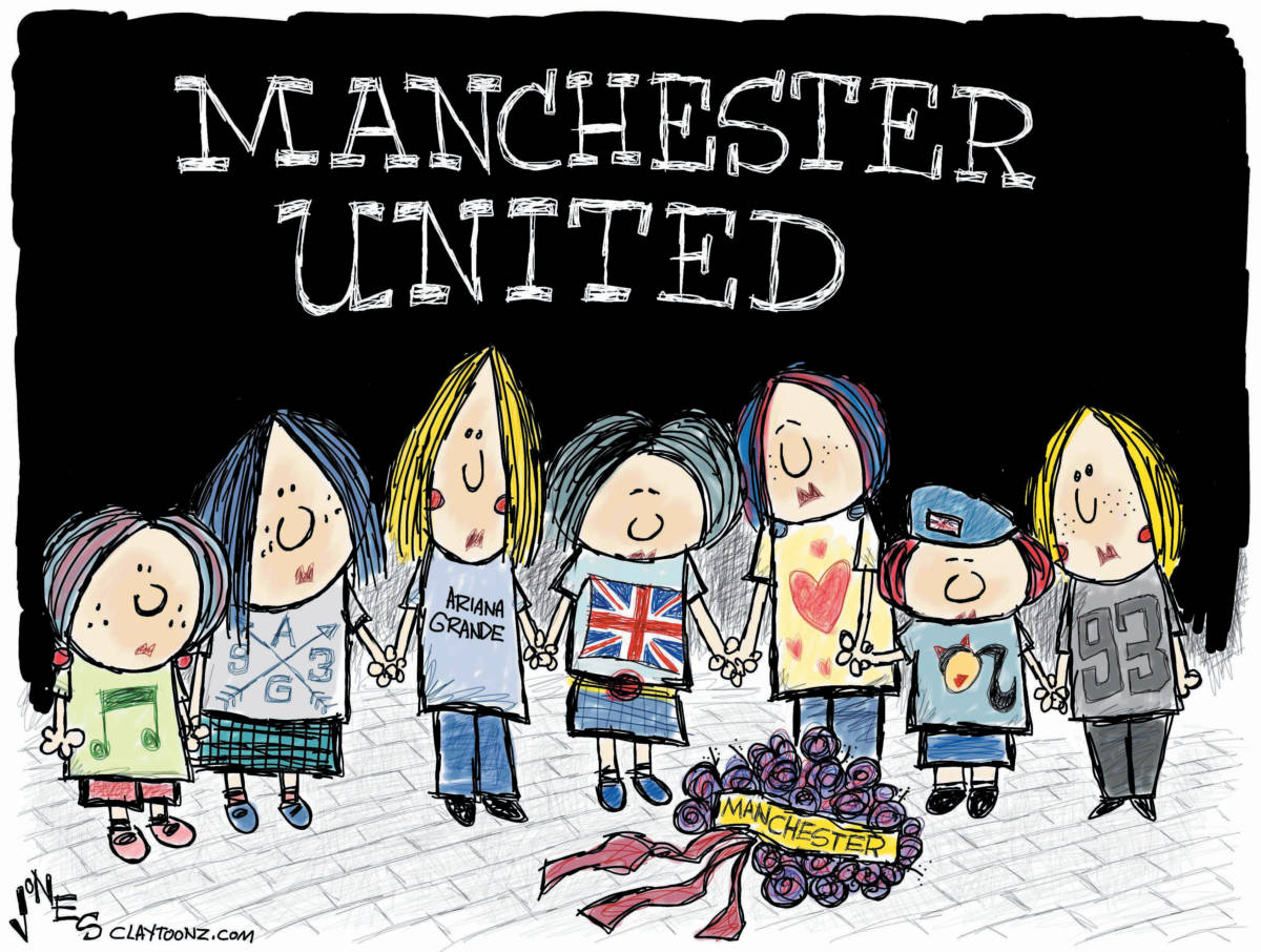 CARTOON: "Manchester United" - The Independent | News Events Opinion More