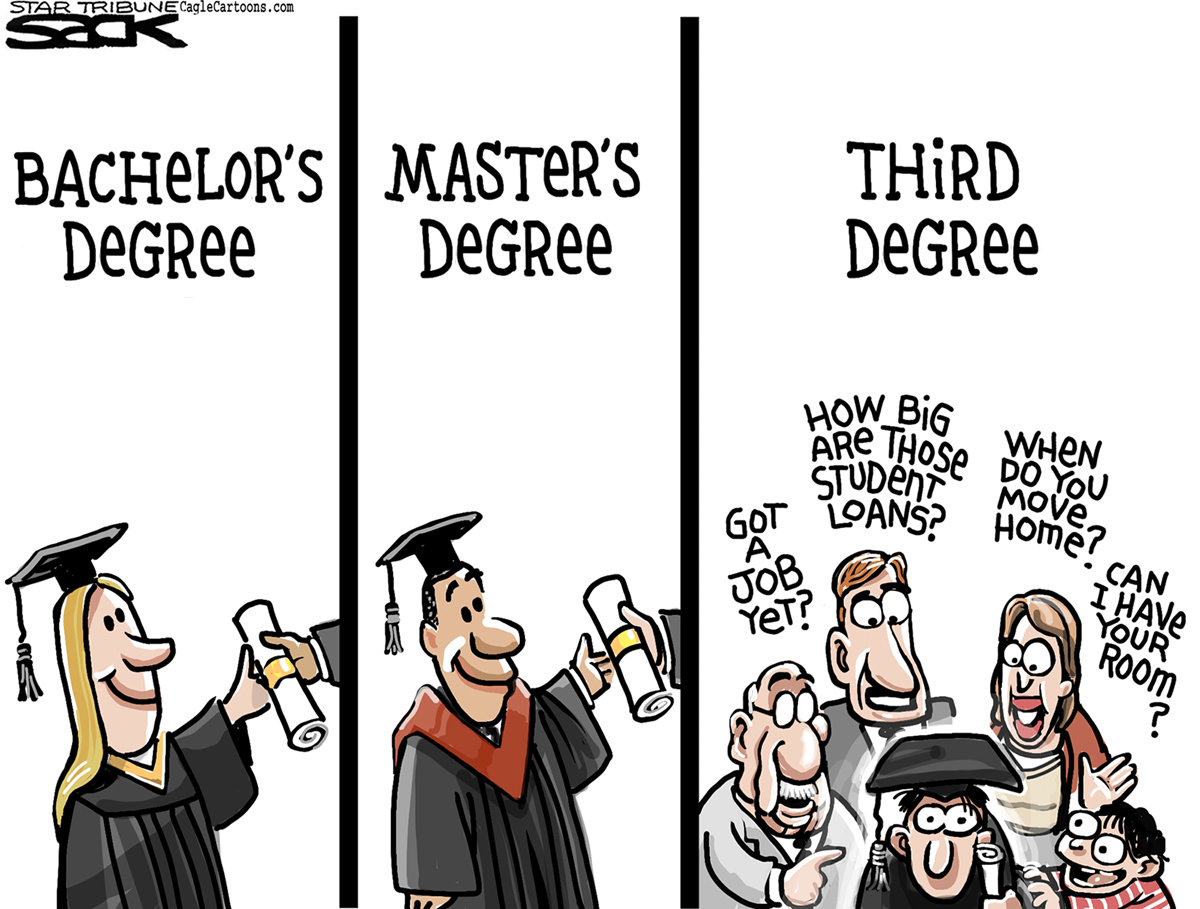 Graduation Day Cartoons The Independent News Events Opinion More