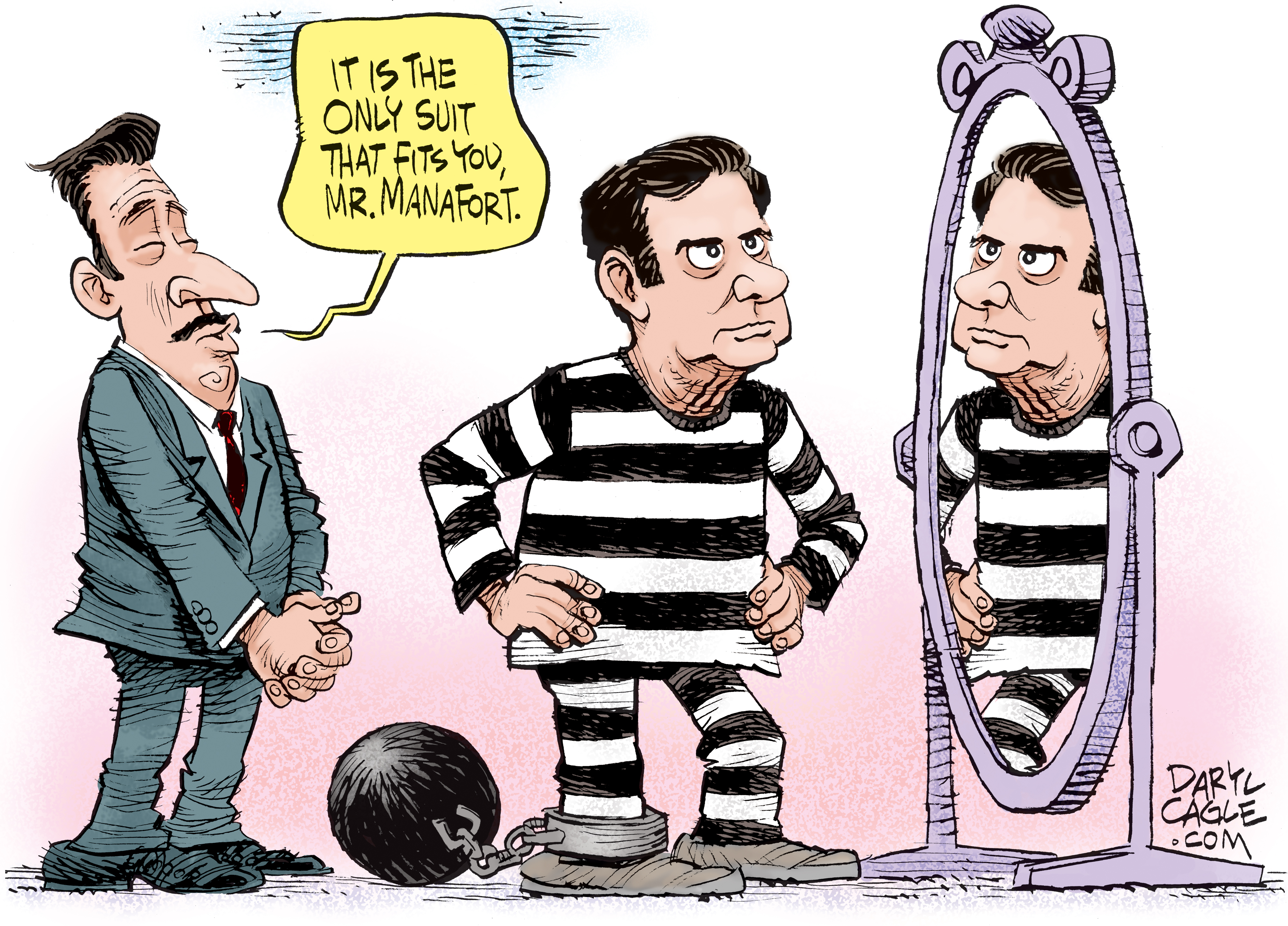 Paul Manafort cartoon by Daryl Cagle - The Independent | News Events  Opinion More