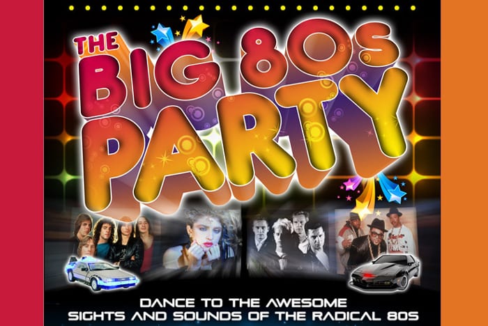 DJ Bueller Big 80s dance party