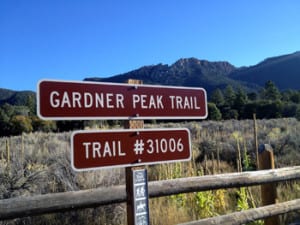 hiking Southern Utah Gardner Peak