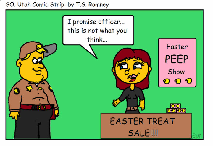 Easter strip