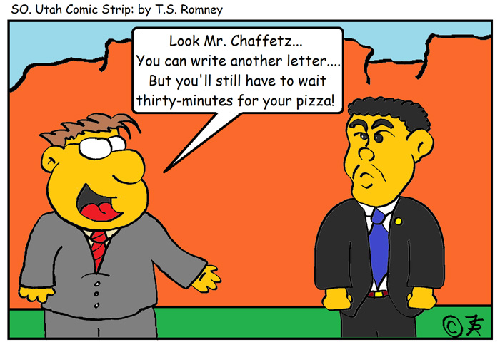 Utah Cartoonists T.S. Romney