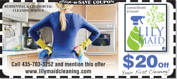 Lily Maid Cleaning Service Serving the greater St. George, UT