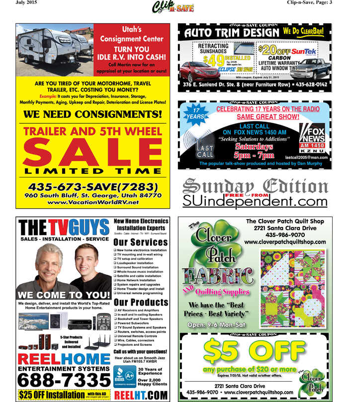 July 2015 Clip-n-Save Coupon Book