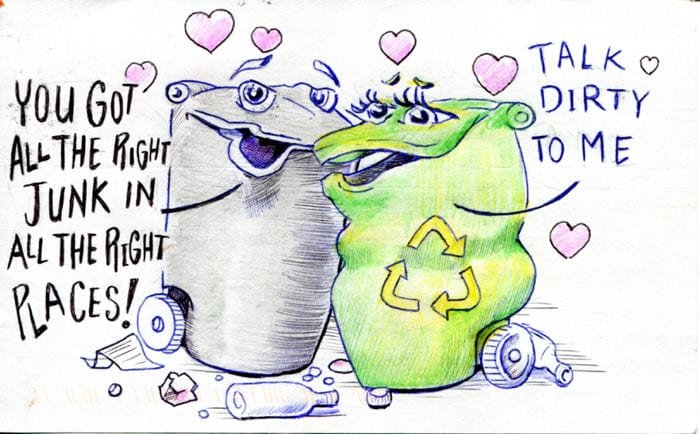 CARTOON: '50 Shades of St. George Recycling' by Aaron Tippetts