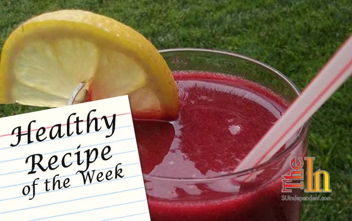 Healthy Recipe of the Week: Lemon Cherry Slush