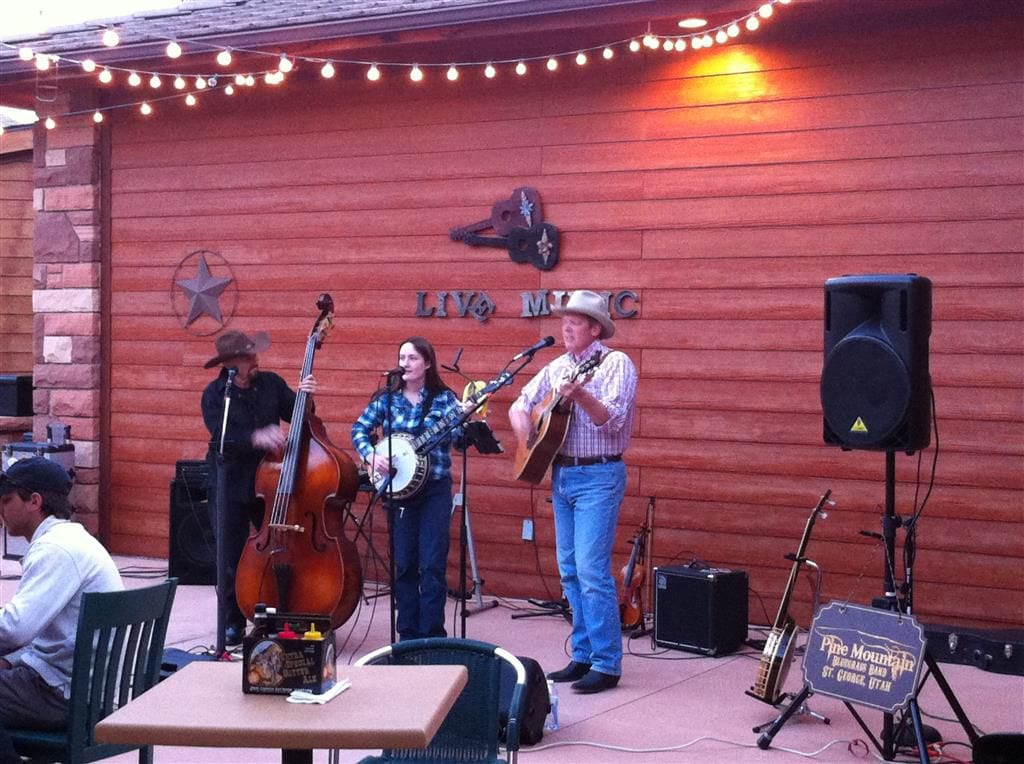 Pine Mountain Bluegrass Band at Zion Canyon Brew Pub in Springdale