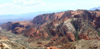 Hiking Southern Utah Whiterocks Amphitheater to Awesome Chasm
