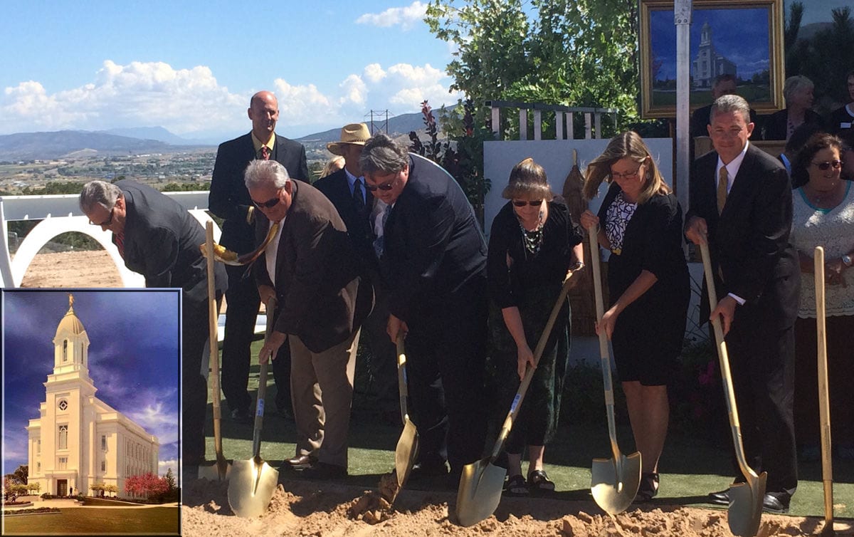 Cedar City temple groundbreaking ceremony two years in the making