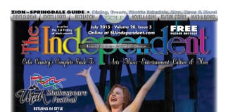 The Independent July 2015 Digital Issue (.PDF) featuring Utah Shakespeare Festival, local author symposium, Tuacahn’s “When You Wish”, and The Nook Boutique The Independent July 2015