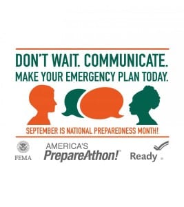 utah september national preparedness month poster