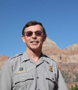 Zion National Park Superintendent Jeff Bradybaugh