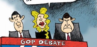 CARTOON: ‘Tough Question’ by Clay Jones Cartoon: 'Tough Question' by Clay Jones