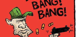 CARTOON: ‘Bang’ guns Alison Parker father