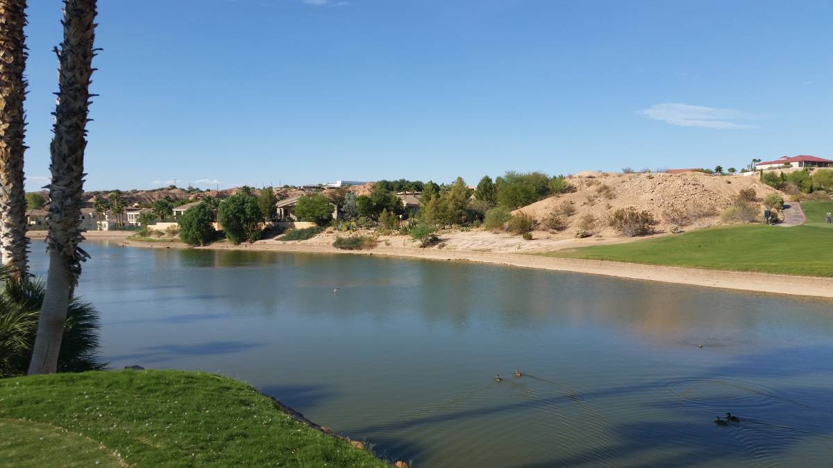 Southern Utah Mesquite golf course water
