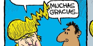 CARTOON: ‘No Hablo Trumpism’ Donald Trump bilingual America