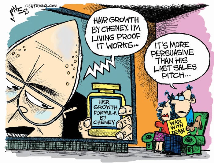 cartoon Dick Cheney foreign policy