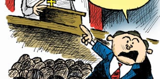 CARTOON: ‘Preaching to Congress’ Pope congress boycott