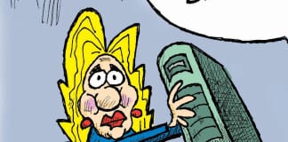 CARTOON: ‘Bless This Server’ Hillary Clinton email server