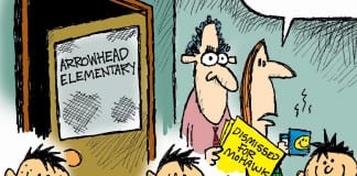 CARTOON: ‘Elementary Mohawks’ Arrowhead Elementary mohawk irony