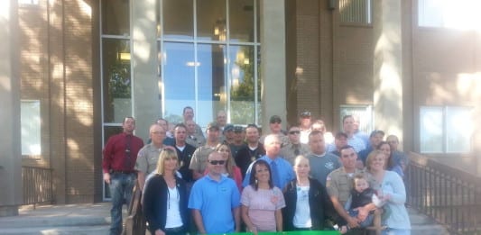 Iron County Sheriff's Office Union protest