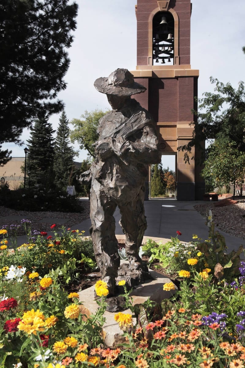 The Sower Southern Utah Museum of Art Stillman Sculpture Grove