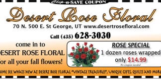 Deal of the Day: Rose special at Desert Rose Floral Desert Rose Floral St. George, UT Florist
