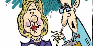 CARTOON: ‘McHillary’ cartoon McHillary McDonald's all-day breakfast