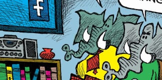 CARTOON: ‘Democrats Debate’ contrast Democratic Republican debate