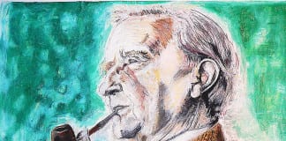 At Dixie Forum, Dr. Bradford Lee Eden discusses J. R. R. Tolkien Dixie Forum Dr. Bradford Lee Eden J. R. R. Tolkien