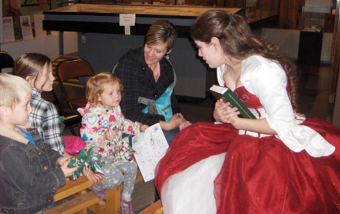 Frontier State Park Museum holiday activities