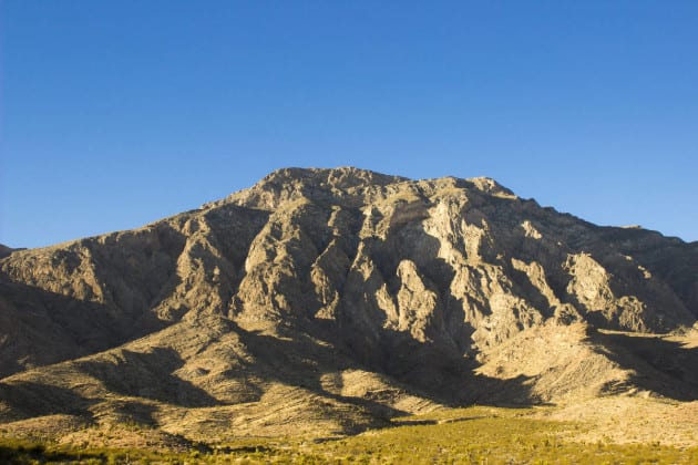 Hiking southern Utah Moapa Peak