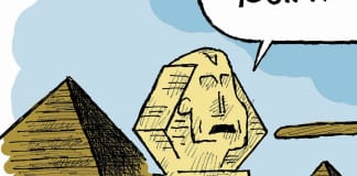 CARTOON: ‘Ben Carson and a Grain of Truth’ Ben Carson purpose of the pyramids