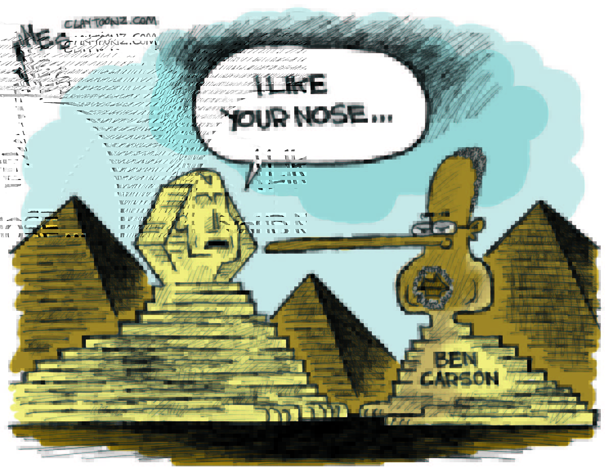 Ben Carson purpose of the pyramids