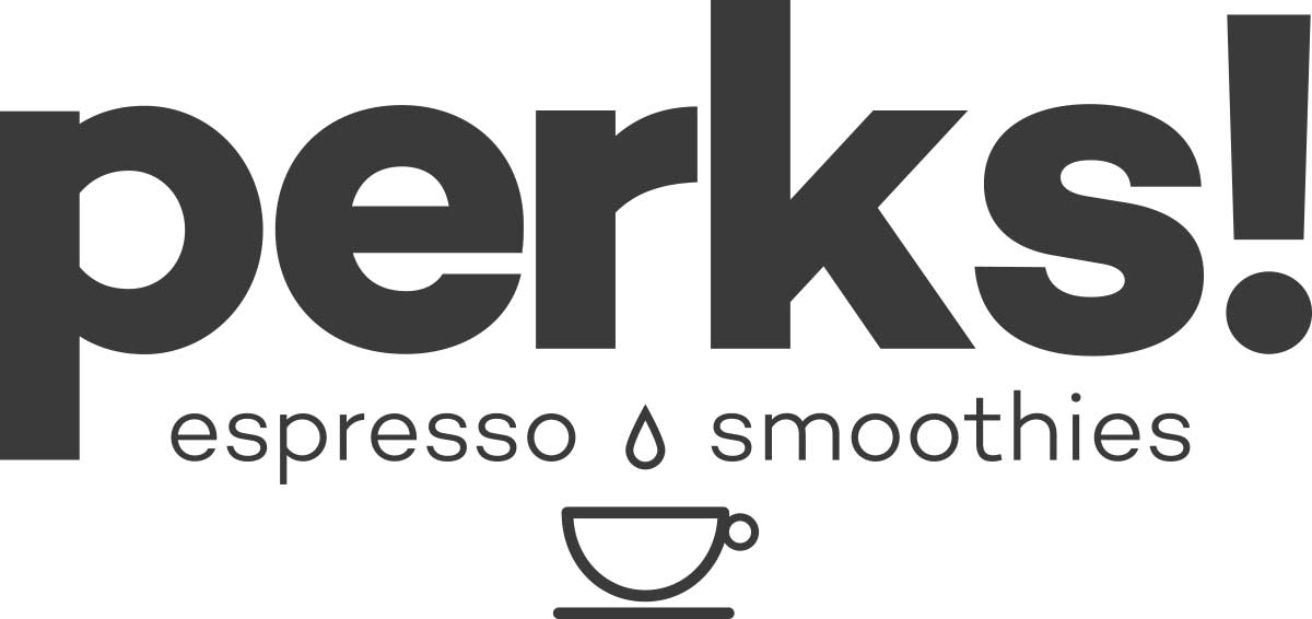 Perks espresso and smoothies logo