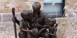 Marvin Nelson’s ‘The Seedling’ is SUMA’s second Stillman Sculpture Grove acquisition Marvin Nelson The Seedling