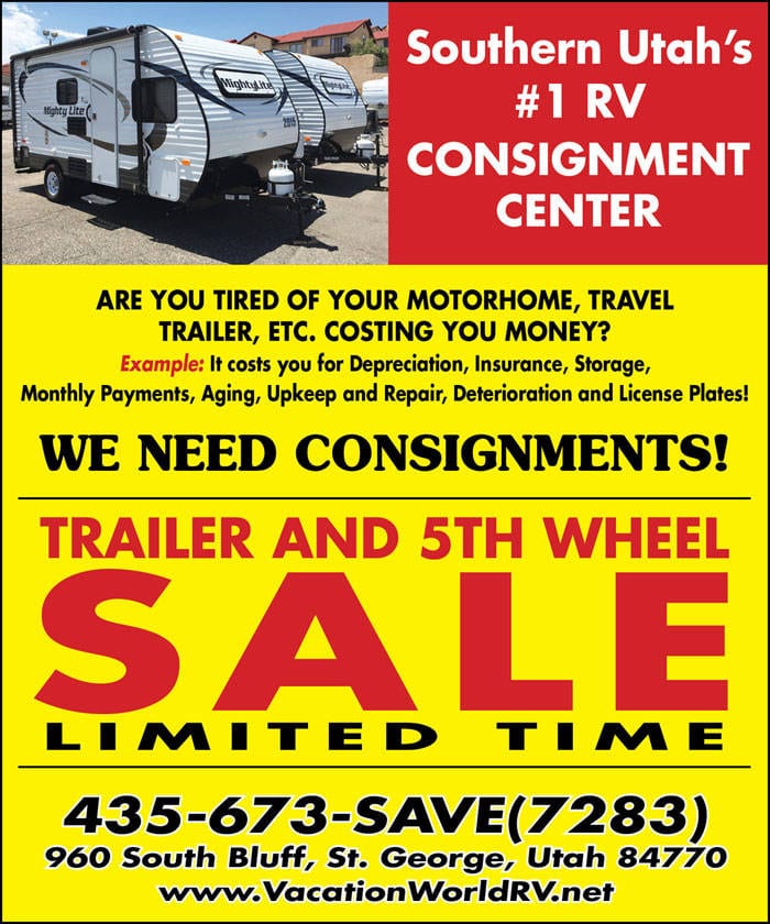 southern Utah RV consignment