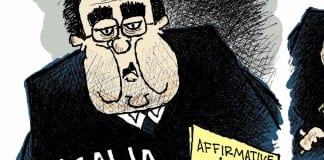 CARTOON: ‘Scalia Educates on Race’ scalia affirmative action University of Texas