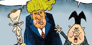 CARTOON: ‘Praise of Despots’ Putin compliments Trump