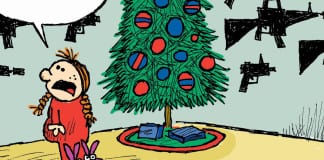 CARTOON: ‘Have a Cocked and Loaded Christmas’ Cliche Christmas cartoons