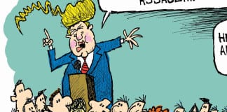 CARTOON: ‘Trump Talks About Bill’ Trump Bill Clinton's sex life