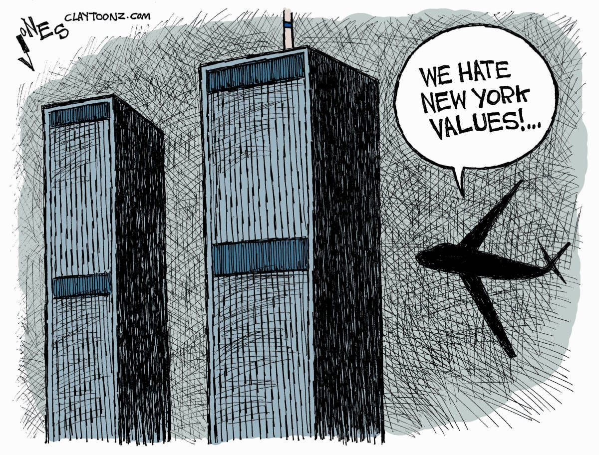 Cartoon New York Values
