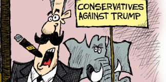 CARTOON: ‘National Review Versus Trump’ National Review Trump attack