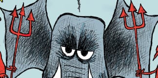 CARTOON: ‘Republican Devils’ Republican choice between Donald Trump and Ted Cruz