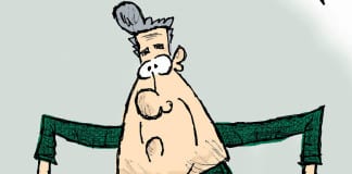 CARTOON: W’s Bigger Little Brother cartoon Claytoonz Clay Jones W's Bigger Little Brother