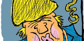 CARTOON: ‘Trump Sick of Winning’ Cartoon Trump Sick of Winning Clay Jones