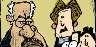 CARTOON: Clarence Gets Chatty political cartoon Clarence Thomas