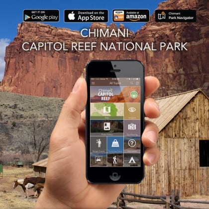 Chimani Capitol Reef National Park app
